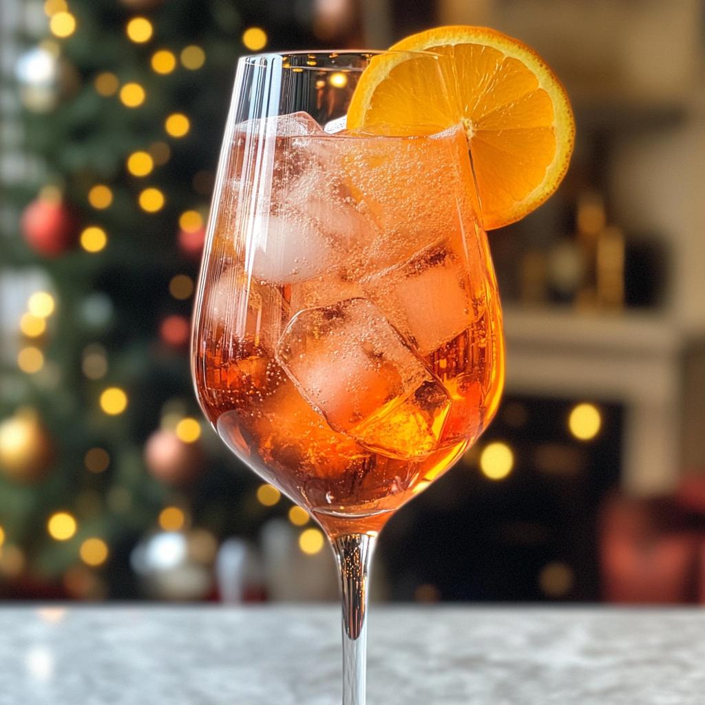 christmas aperol spritz - detail 1