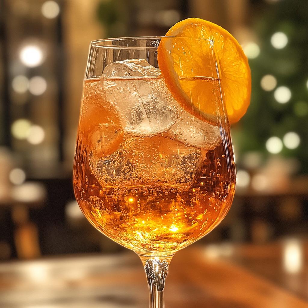 christmas aperol spritz