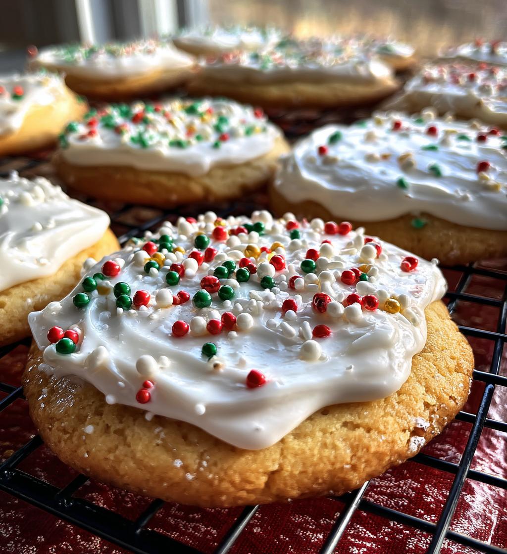 christmas cookie frosting