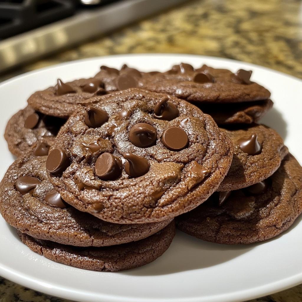 christmas cookies chocolate