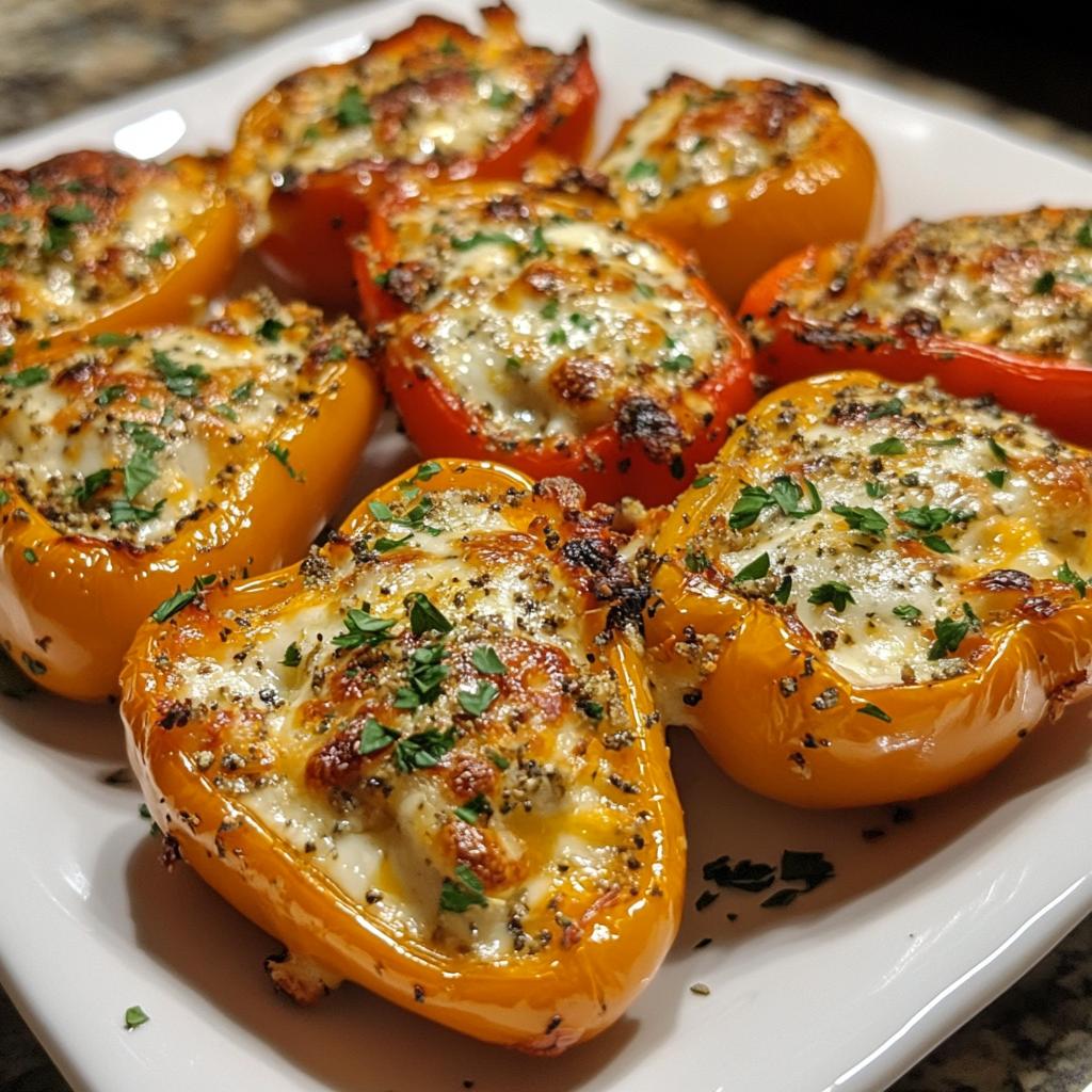 cream cheese stuffed mini peppers