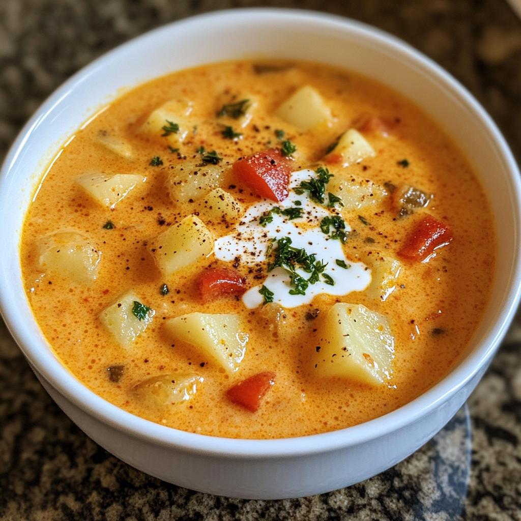 instant pot cajun potato soup