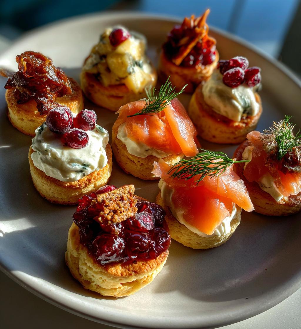 kerst high tea hapjes