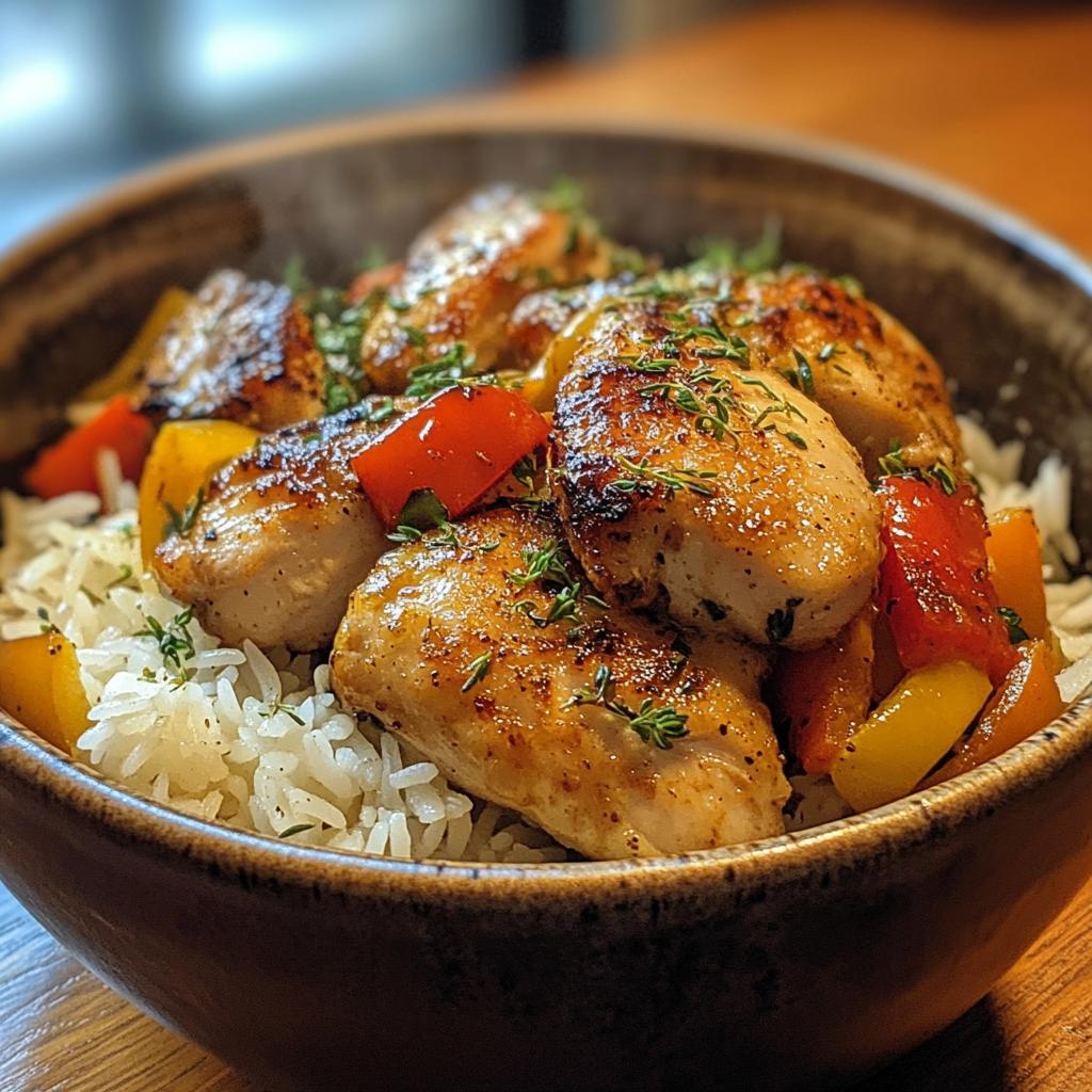 one pot chicken and rice