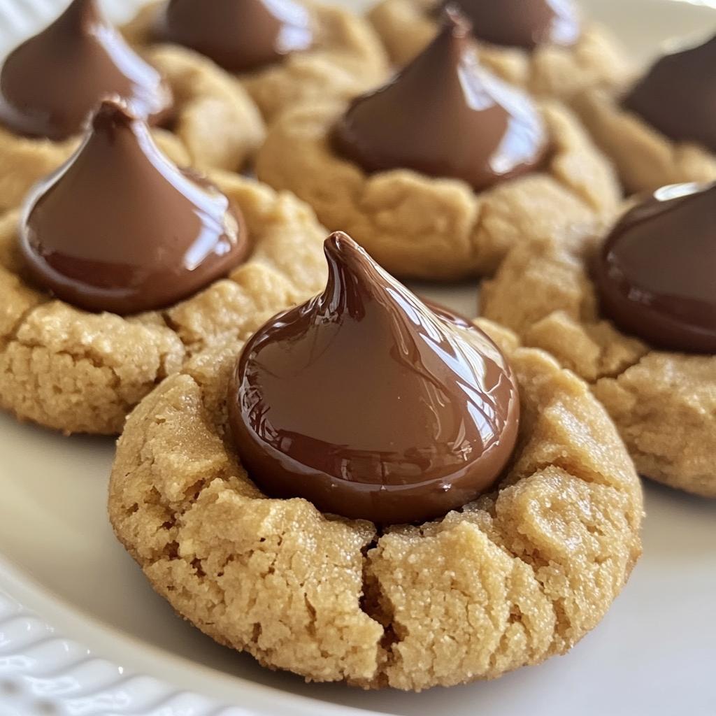 peanut butter blossom cookies