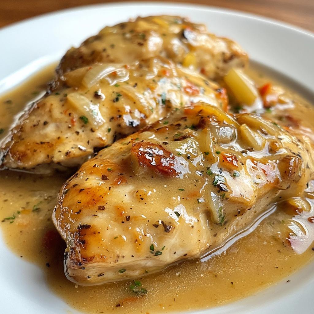 smothered chicken