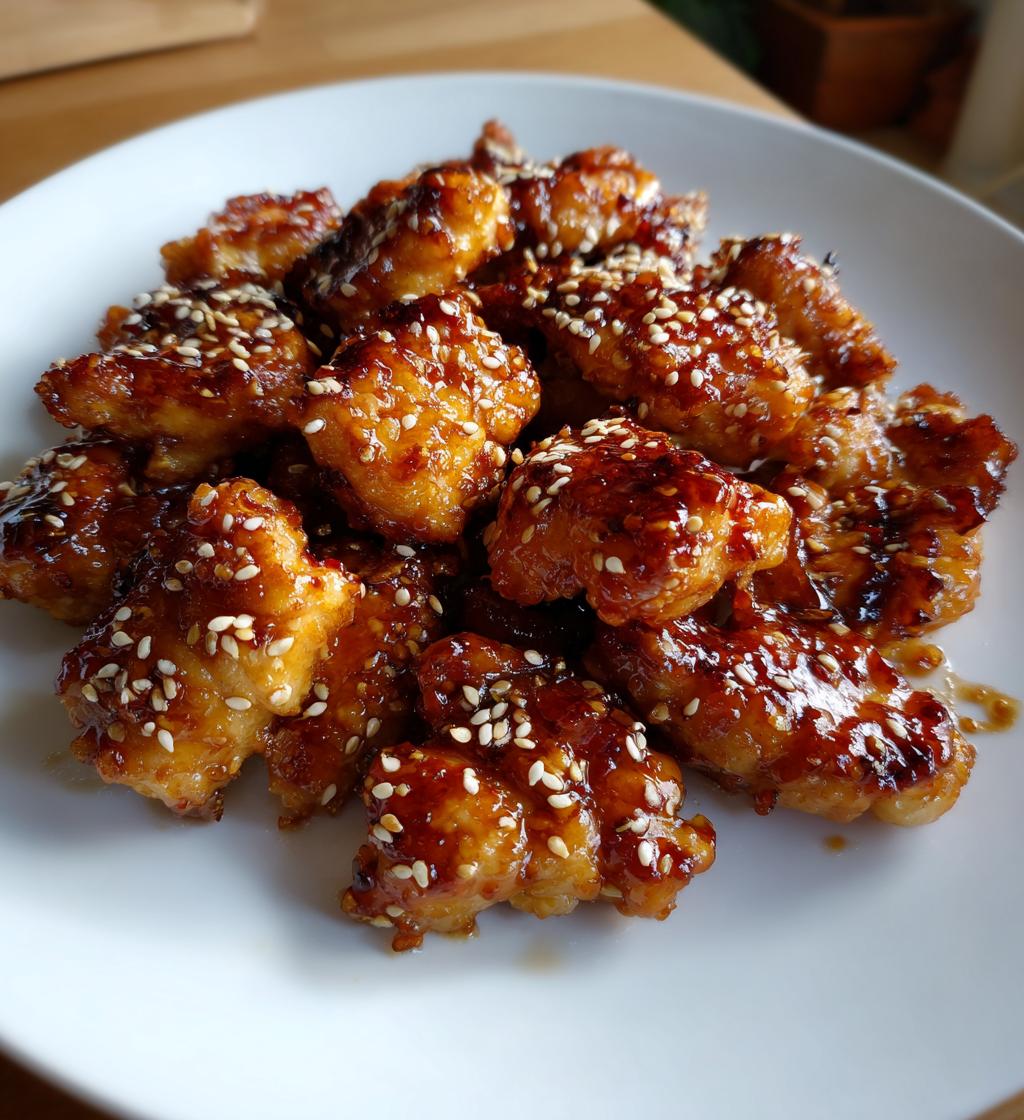 sweet and sticky chicken
