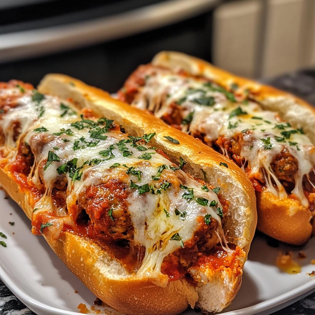 air fryer meatball subs