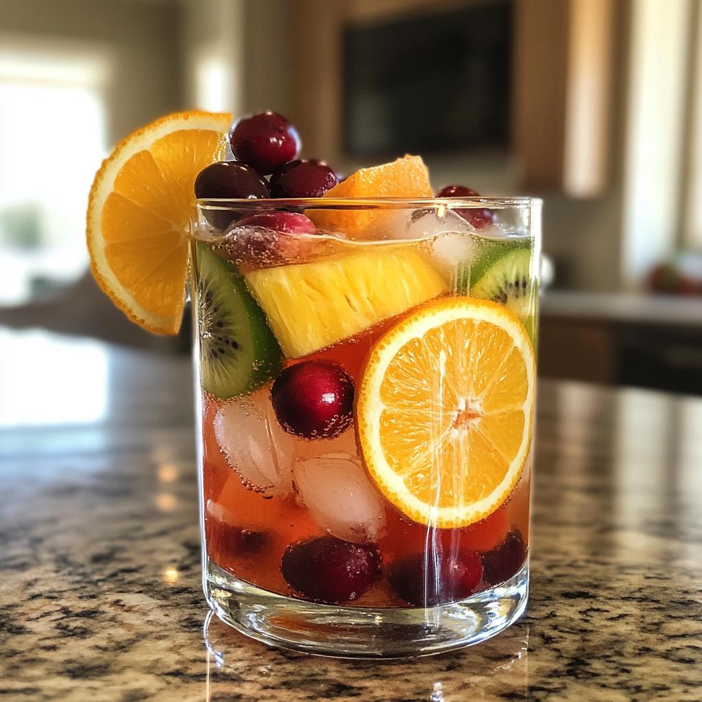 christmas bulb drink